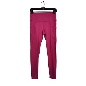 Women's Side Pockets High Rise Legging Pant - M